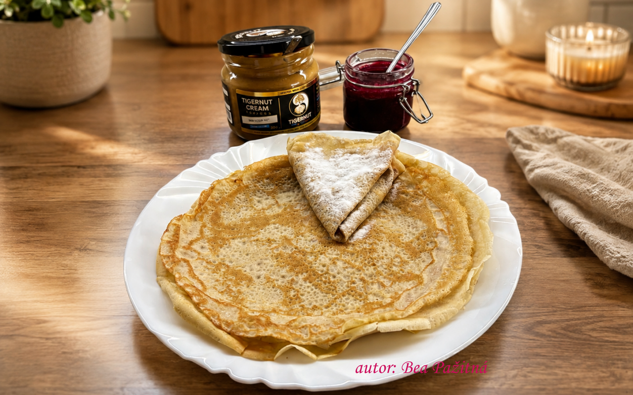 Bezlepkové palacinky z jednodruhových múk